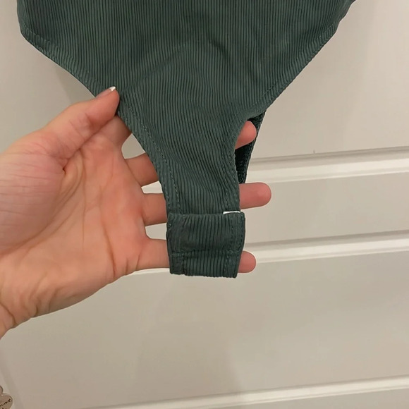SHEIN green tank top bodysuit size medium‎ - Picture 4 of 6